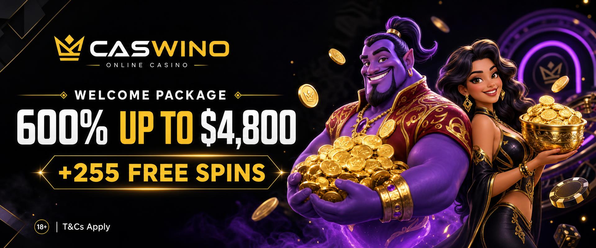 Caswino Casino banner